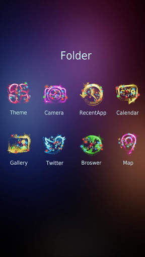 New Year Go Launcher Theme screenshot 4