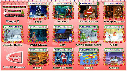 Christmas Escape Games - 25 Games screenshot 2