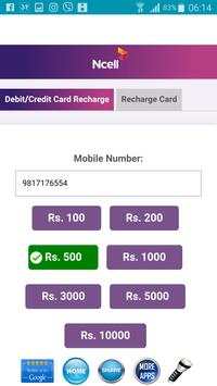 Ncell Mobile Recharge - FREE Online Service screenshot 4