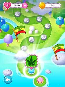 Weed Crush Match 3 Candy screenshot 1