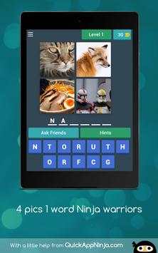 4 pics 1 Ninja screenshot 4