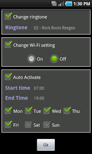 Audio Profile for Android Free screenshot 5