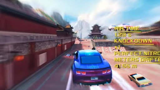 Superheroes Tricky Stunts Car Racing Game screenshot 5