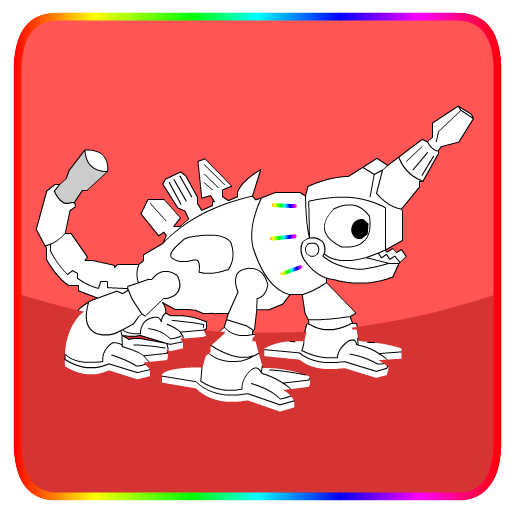 Dino Boyama Oyunu icon