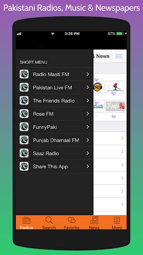 Pakistani Radios, Free Music & Pakistani Newspaper screenshot 5