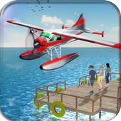 Seaplane Flying: Fun Simulator & Real Flight Game logo
