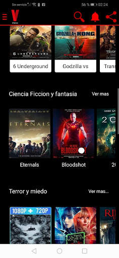 V Video APP screenshot 2