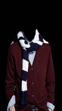 Mens Winter Jacket Photo Frames screenshot 1
