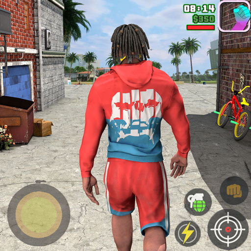 Real Gangster Rope Hero City icon