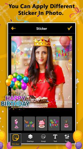 Happy Birthday Video Maker screenshot 2