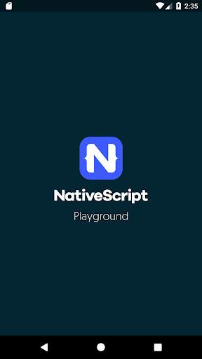 NativeScript Playground screenshot 1