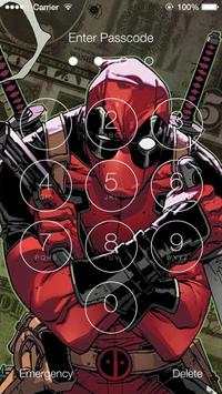 Deadpool Lock Screen HD screenshot 4