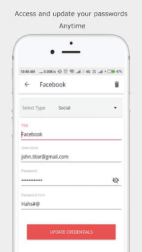 My Vault - Offline Password and Notes Manager screenshot 3