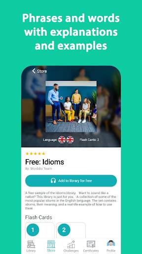 Worddio: Grow your vocabulary 2 تصوير الشاشة