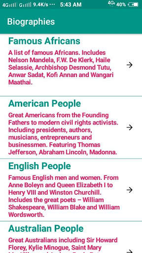 Biographies, Success Stories, Moral Stories скриншот 4