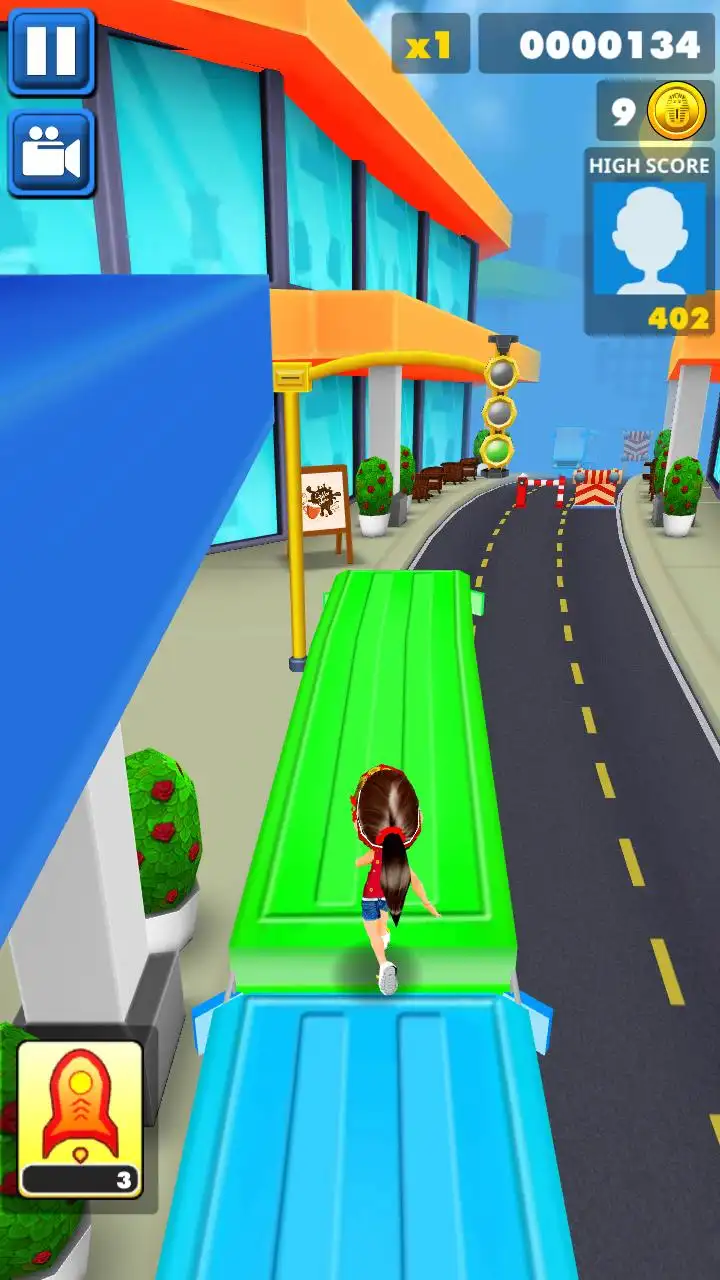 Subway Bus : Surf Rush screenshot 2