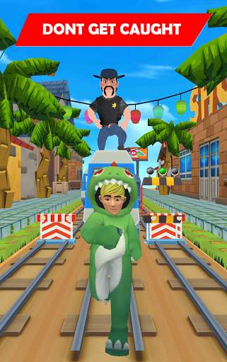 Subway Train Surf : Running Game! screenshot 4