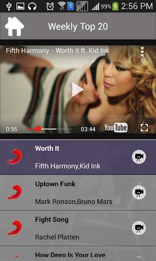 Weekly Top 20 Songs screenshot 4