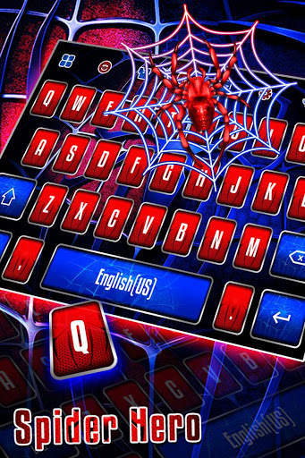 Spider Hero Keyboard screenshot 1