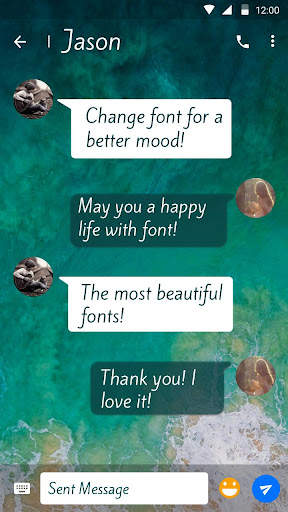 OS 11 Font for FlipFont screenshot 2