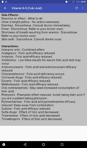 Vitamins and Minerals Guide screenshot 8