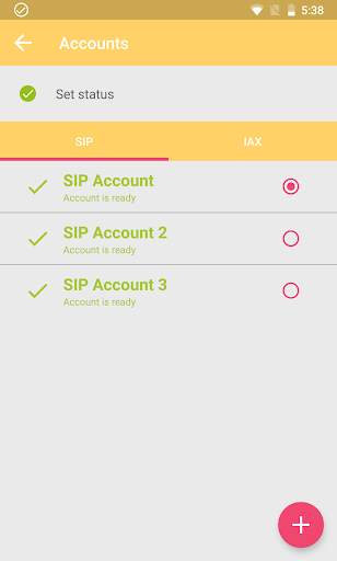 Zoiper IAX SIP VOIP Softphone screenshot 7