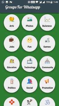 GroupInvite Links, GIF, Video Status For Whatsapp screenshot 4