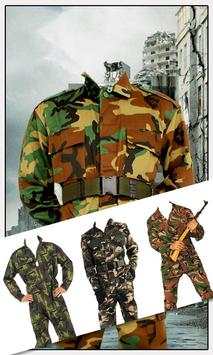 Man Army Suit Photo Editor screenshot 4