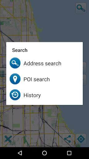Map of Chicago offline screenshot 2