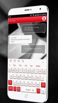 Red White Keyboard screenshot 3