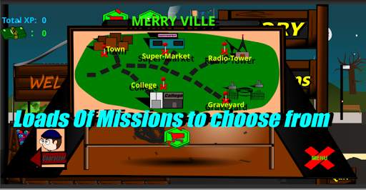 Merry-Ville : Zombie Shooter screenshot 3