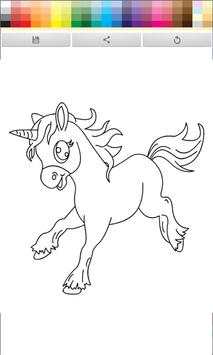 Unicorn Coloring Kids Paint screenshot 4