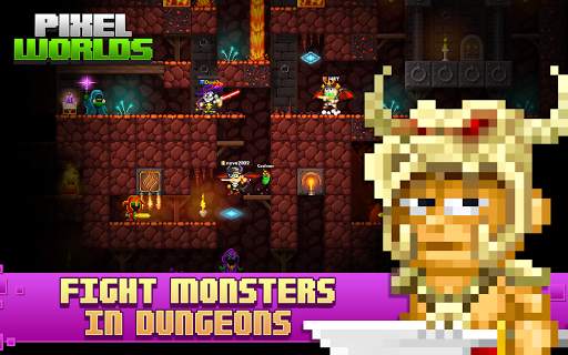 Pixel Worlds: MMO Sandbox screenshot 19