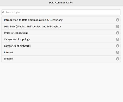 Data Communication скриншот 2