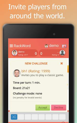 Rackword - Online word game скриншот 9