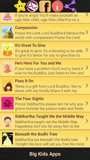 Kids Buddhist Songs (English) screenshot 1