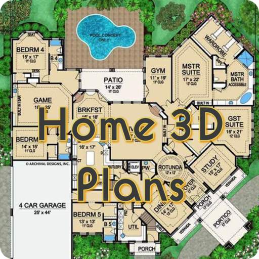 Home 3D Plans and Designs 1.2