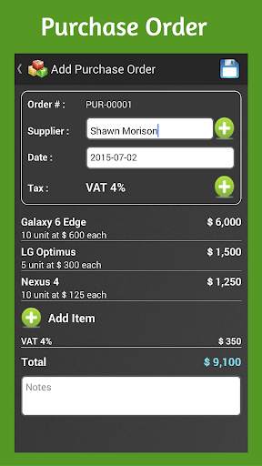 Inventory,Purchase,Sales Order स्क्रीनशॉट 5