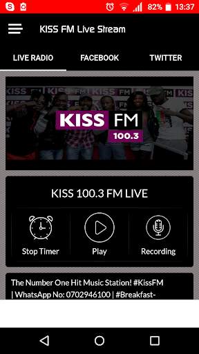 KISS 100 screenshot 1