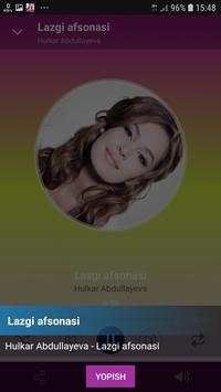 Hulkar Abdullayeva qo'shiqlari screenshot 3