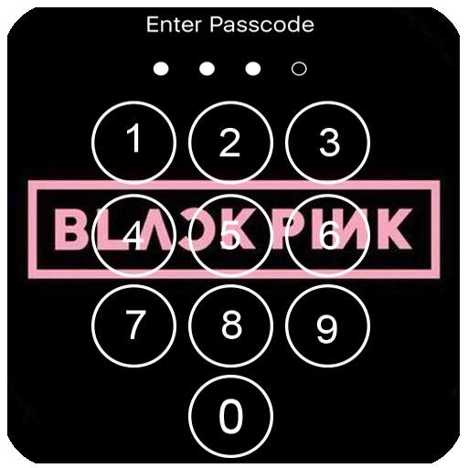 Black Pink Lock Screen 1.1