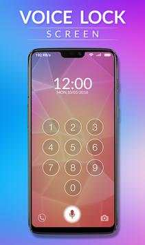 Voice Phone Lock Screen : UnLock Speak AppLock 4 تصوير الشاشة