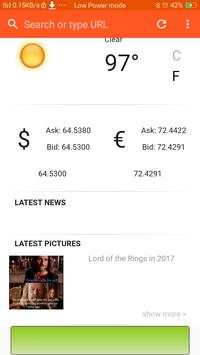 Ultra Fast 4G Browser screenshot 3