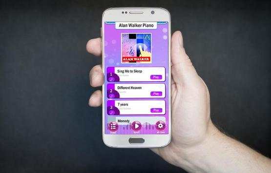 Alan Walker Piano Tiles screenshot 3