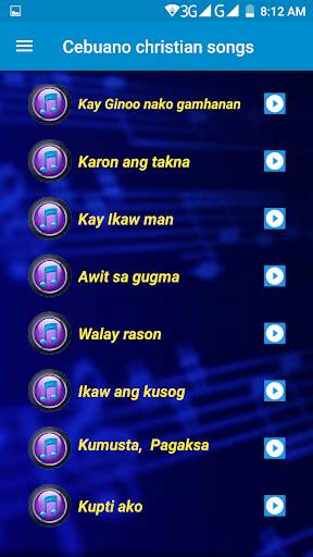 Cebuano Christian Songs with Lyrics screenshot 3
