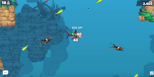 HUNGRY FAT SHARK ARENA - Shark Games For Adults screenshot 2