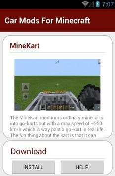 Car Mods For Minecraft screenshot 4