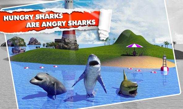 Angry Shark Simulator 3D screenshot 3