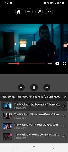 TheWeeknd song collection screenshot 3