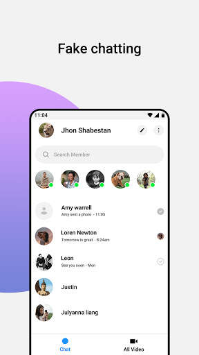 Fake Messenger Chat Conversation - Prank screenshot 2